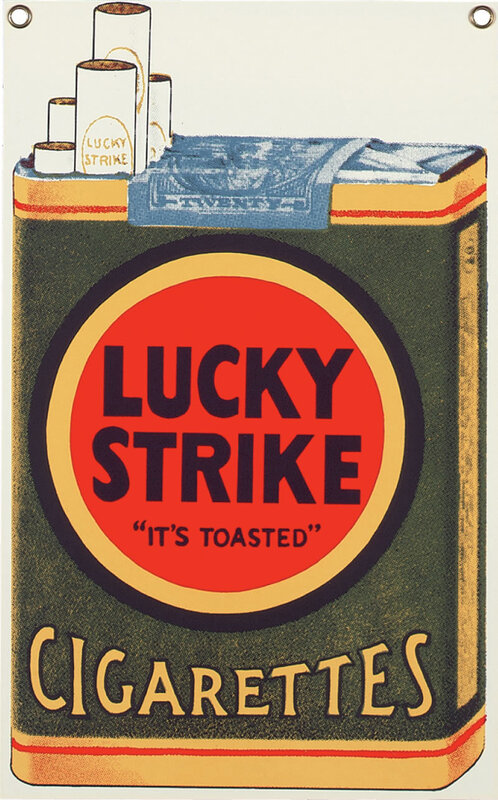 Lucky Strike Cigarettes Ad
