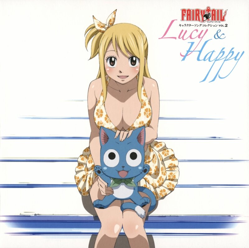 Lucy and Happy from Fairy Tail