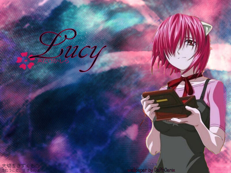 Lucy anime character wallpaper