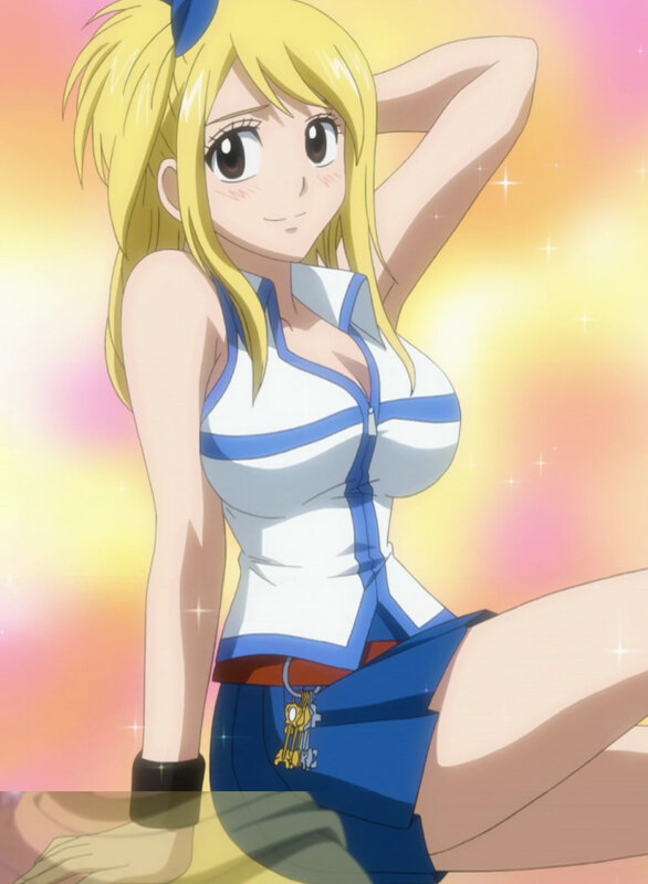 Lucy Heartfilia in swimsuit