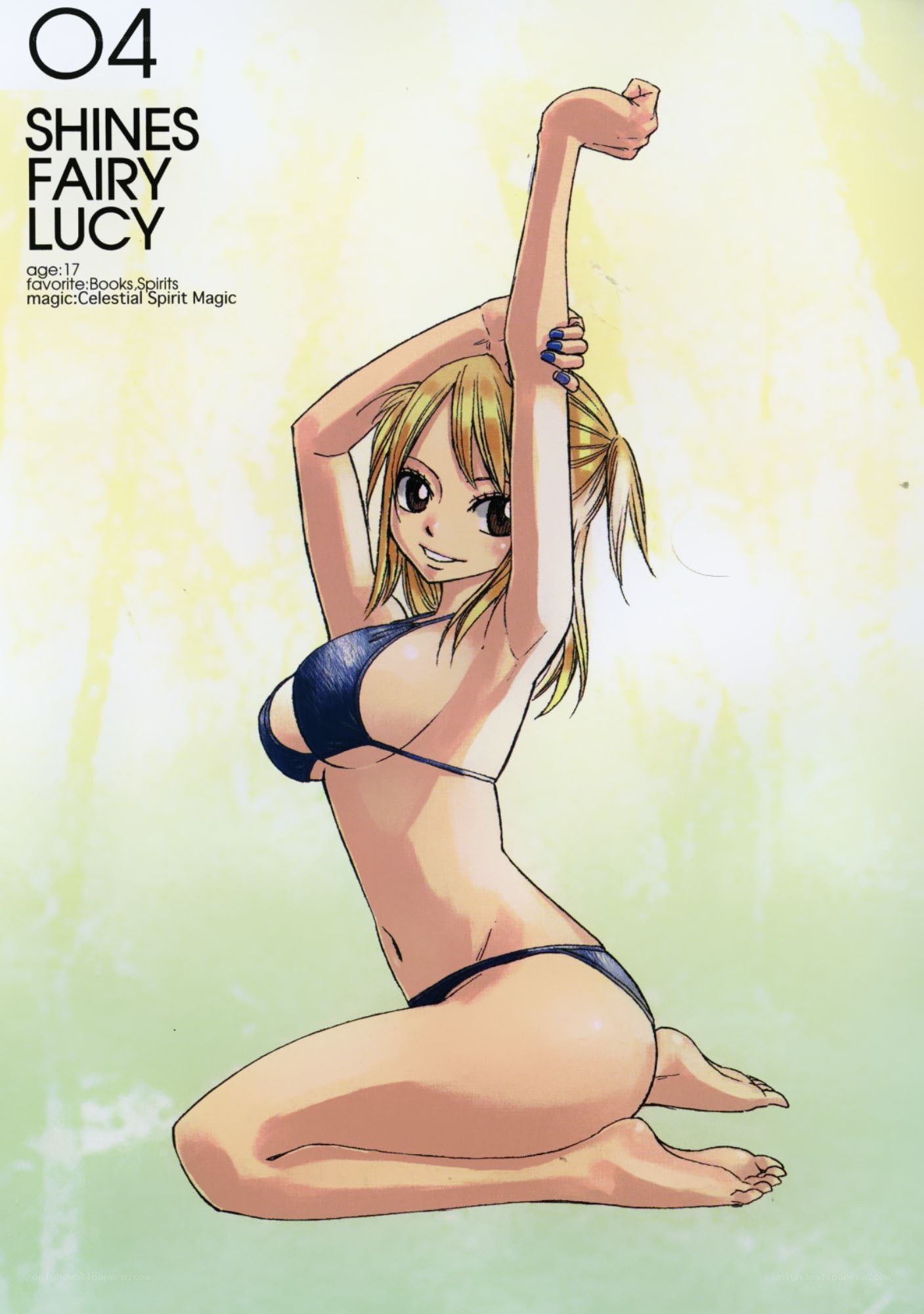 Lucy in a bikini