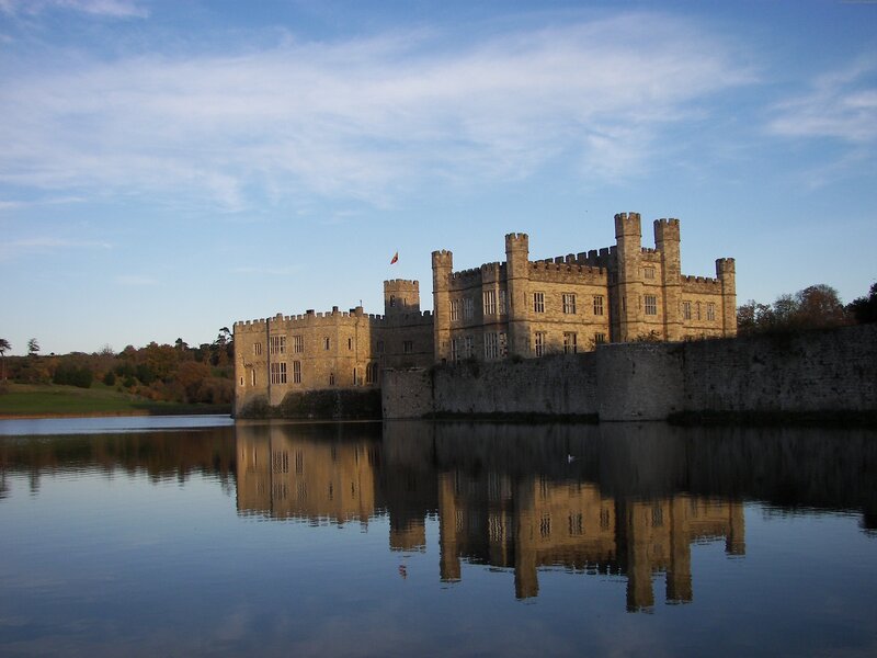 Ludlow Castle — Blue