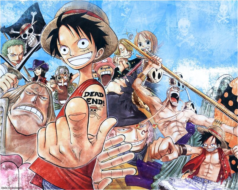 Luffy and Crew — Blue, Energetic