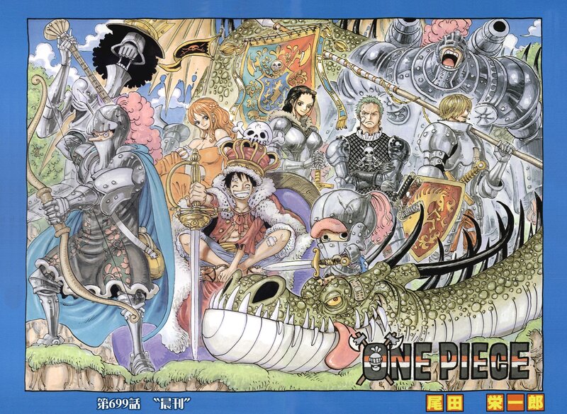 Luffy and Crew in Armor