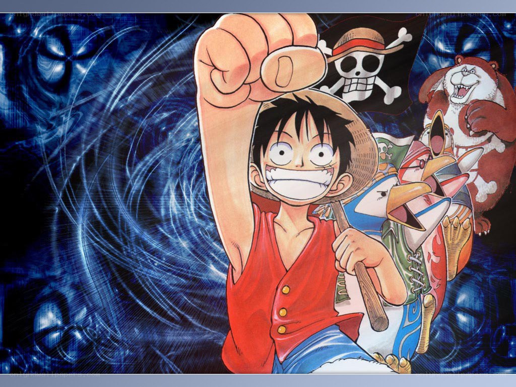 Luffy and crew on adventure