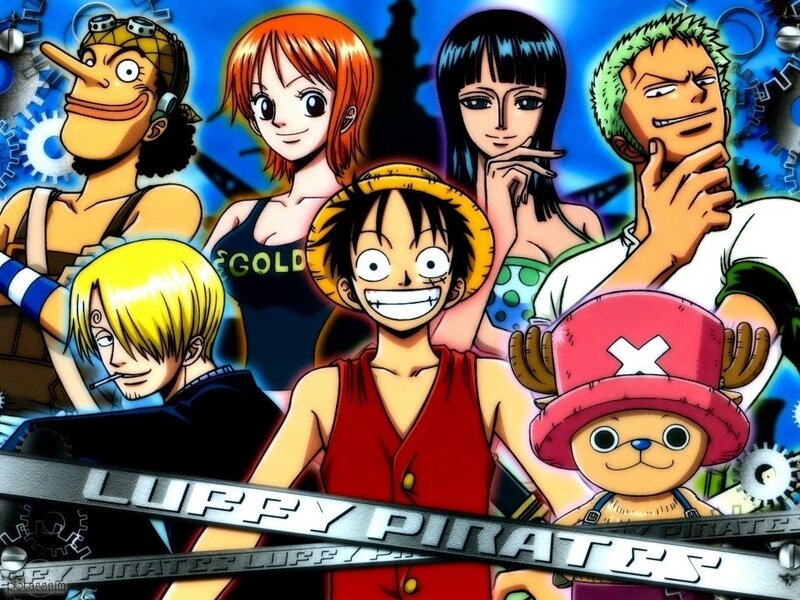 Luffy and His Crew — Blue, Adventurous