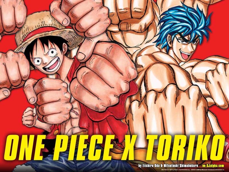 Luffy and Toriko