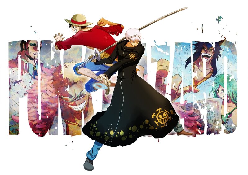 Luffy and Trafalgar Law