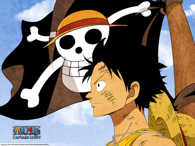 Luffy captain of the straw hats