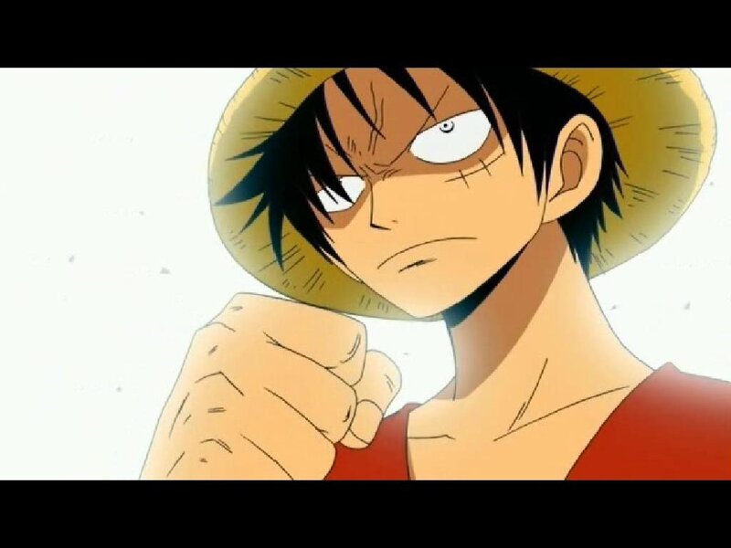 Luffy determined expression
