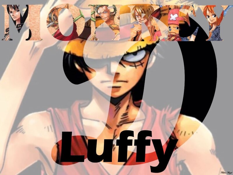 Luffy from One Piece — Orange