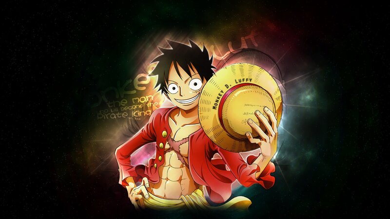 Luffy Holding Hat
