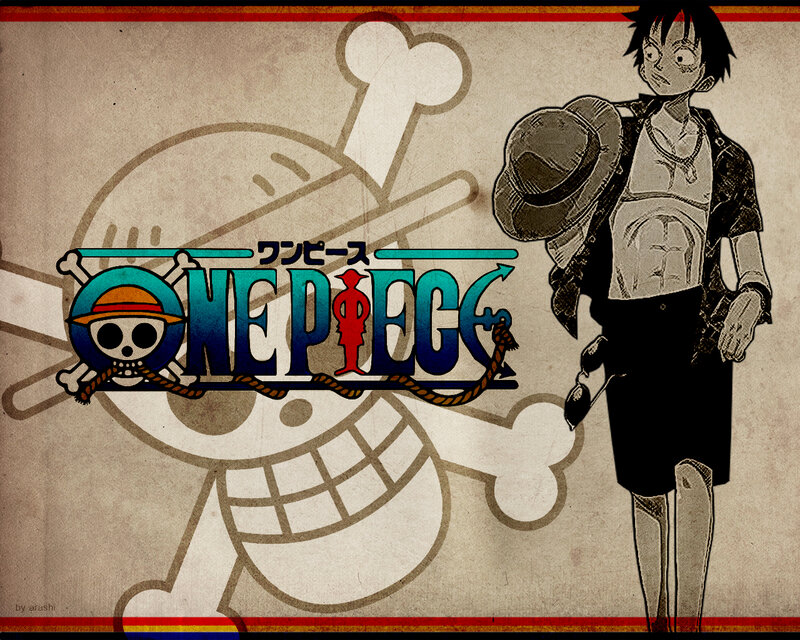 Luffy Holding His Hat — Brown
