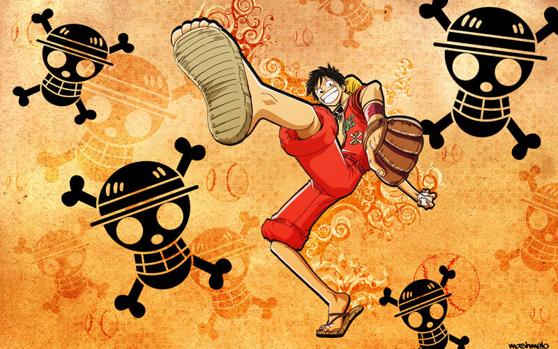 Luffy in action