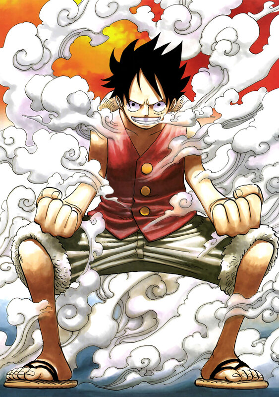 Luffy in Gear Second
