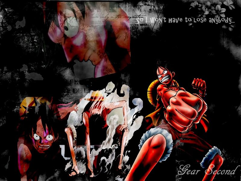 Luffy in Gear Second