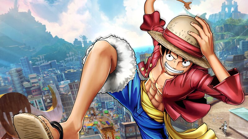 Luffy in Mid-kick