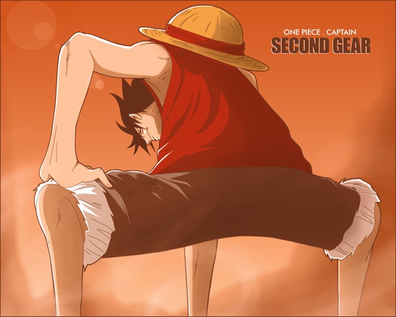 Luffy in Second Gear