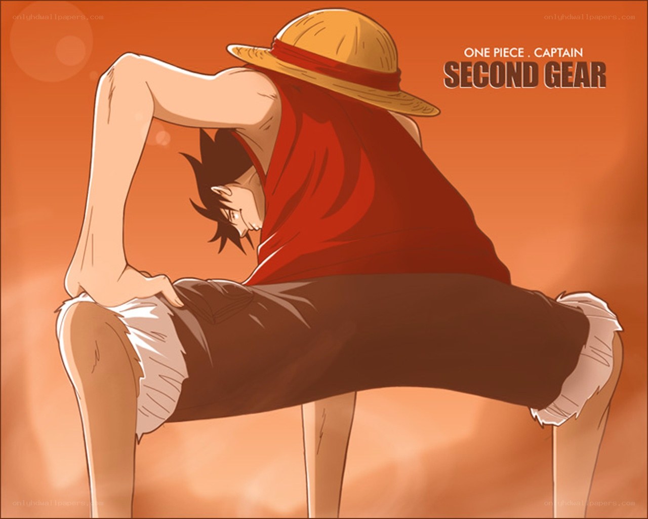 Luffy in Second Gear