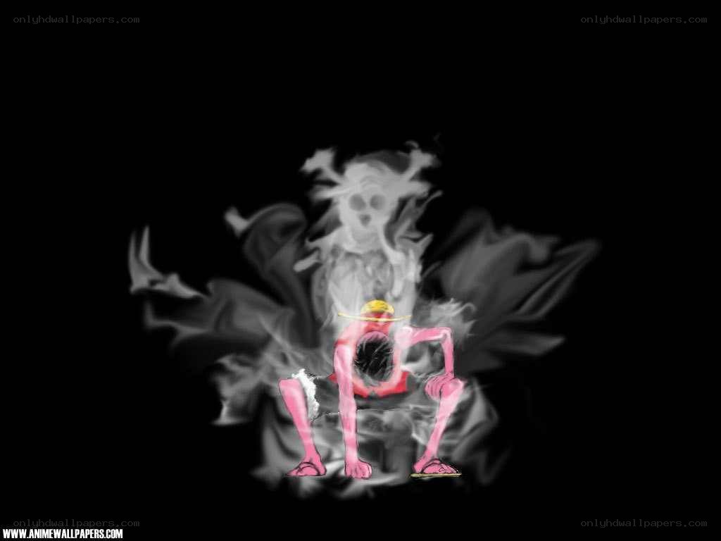 Luffy in smoke