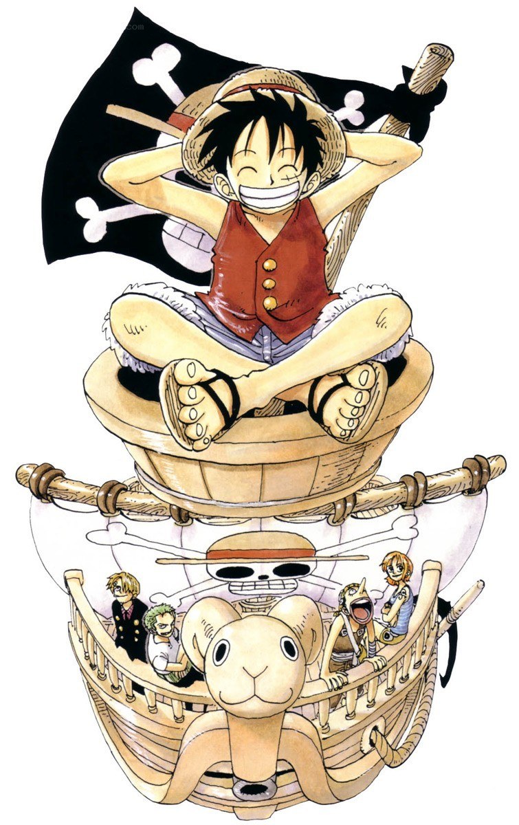 Luffy on the Thousand Sunny