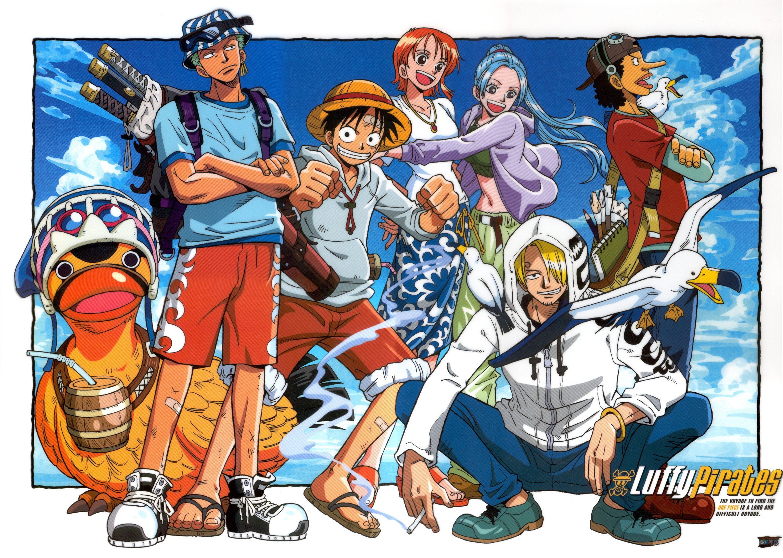 Luffy Pirates crew