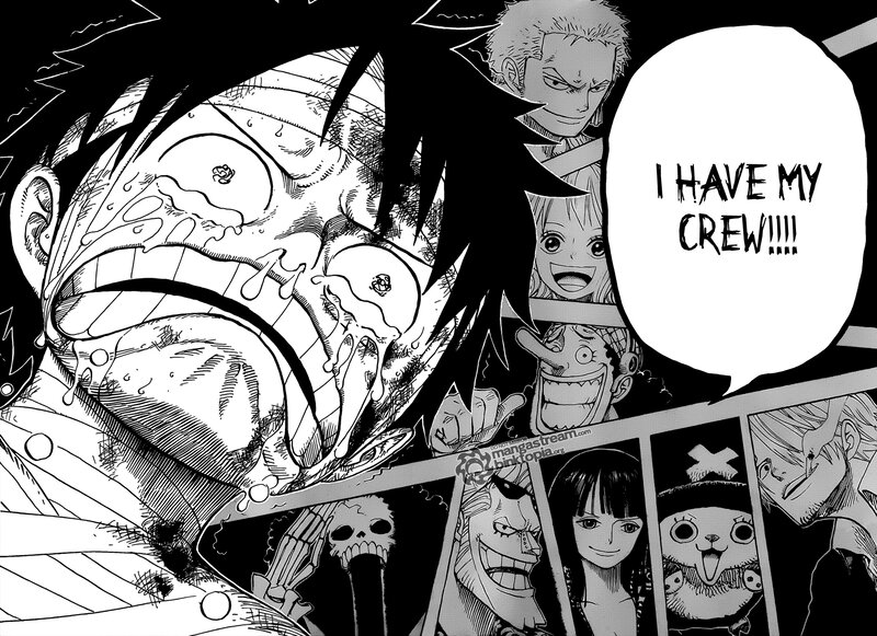Luffy's crew motivation