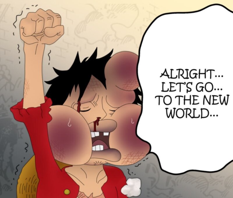 Luffy's Determination