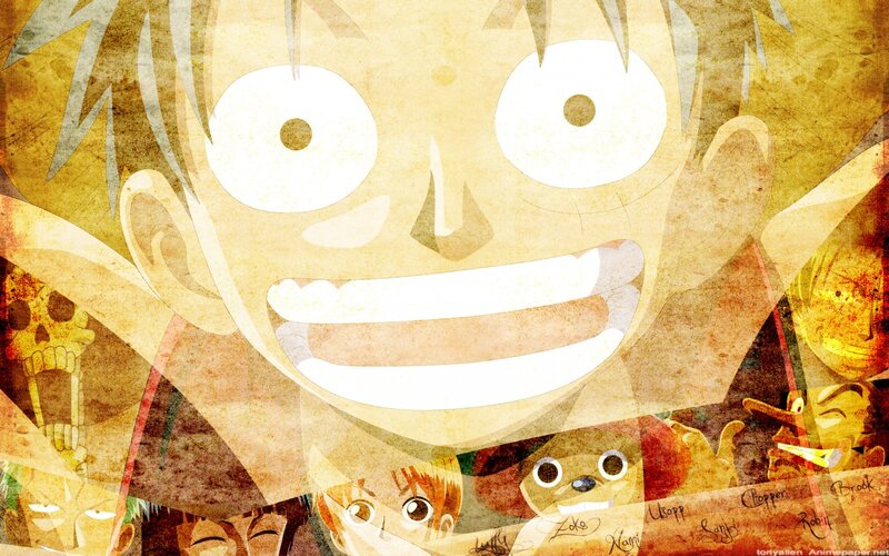Luffy Smiling Face