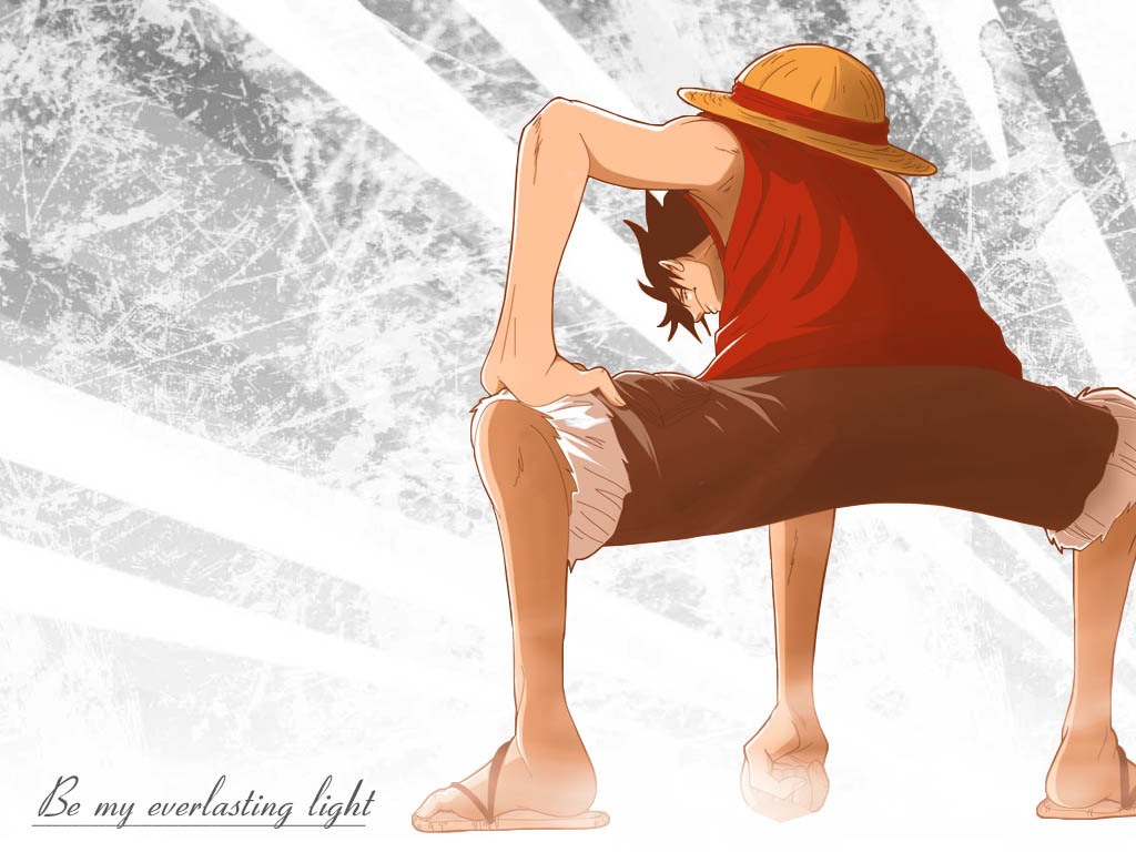 Luffy stretching