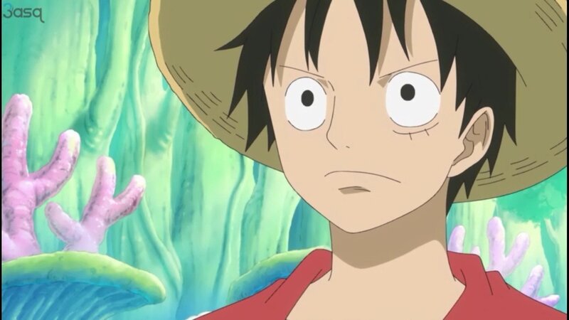 Luffy Underwater