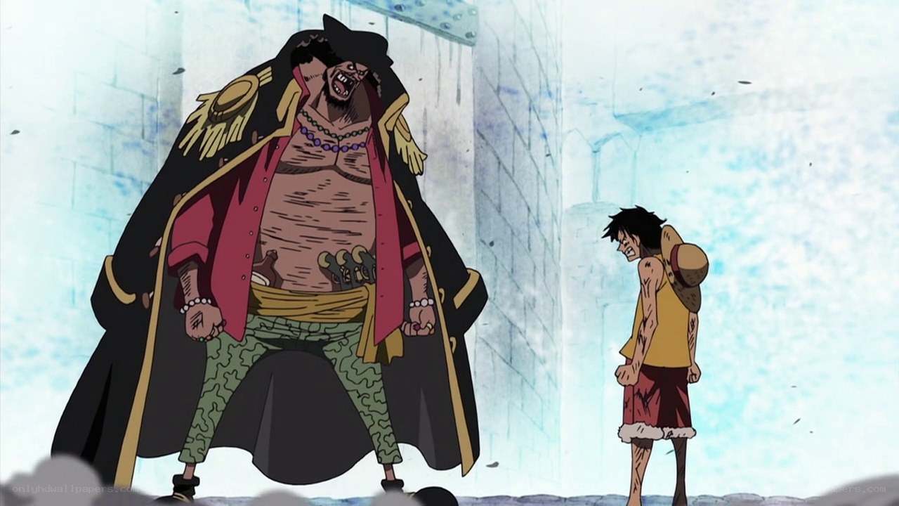 Luffy vs. Marshall D. Teach