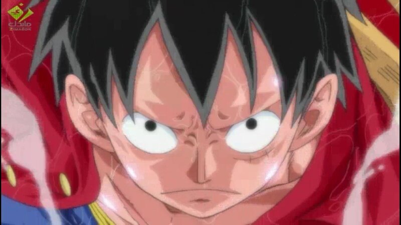 Luffy with Intense Expression