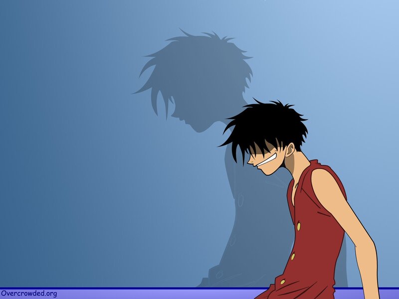 Luffy with shadow