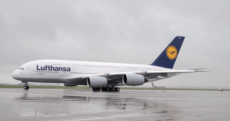 Lufthansa A380 Aircraft