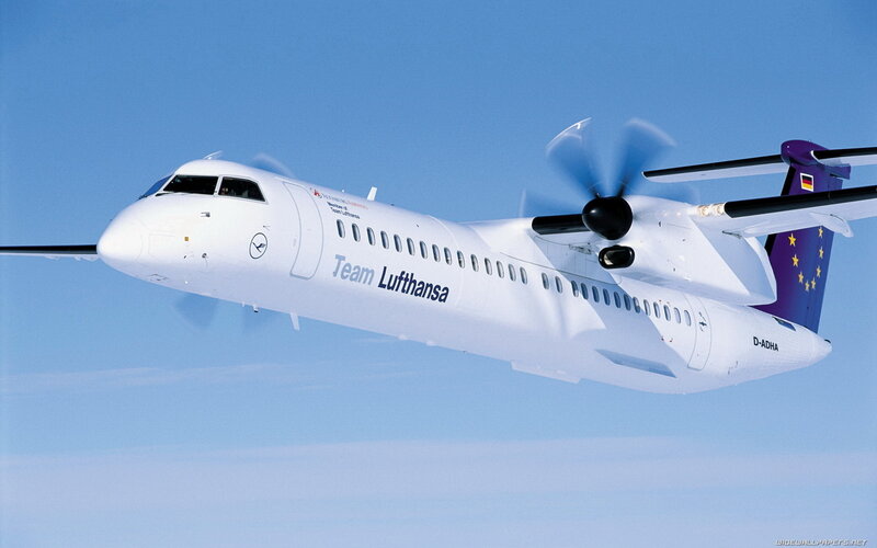Lufthansa Turboprop Aircraft