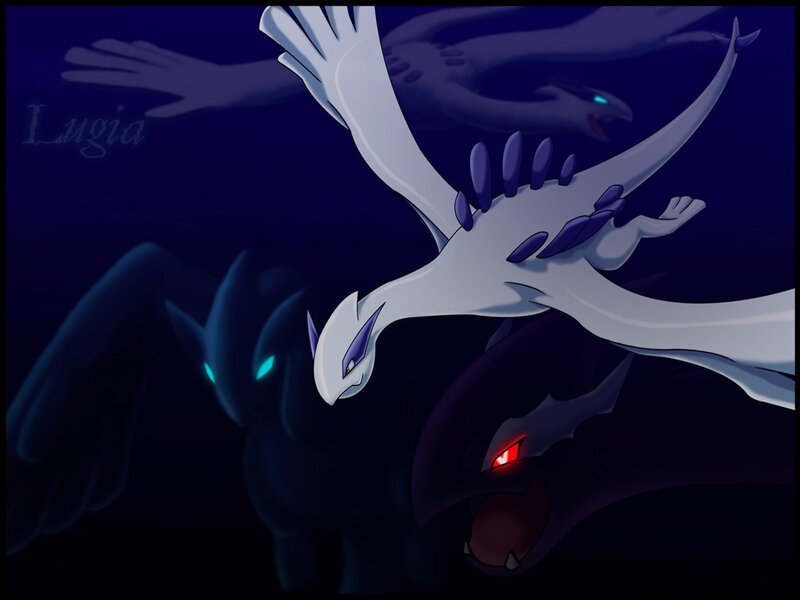 Lugia and Dark Pokémon