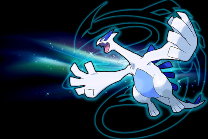 Lugia in action
