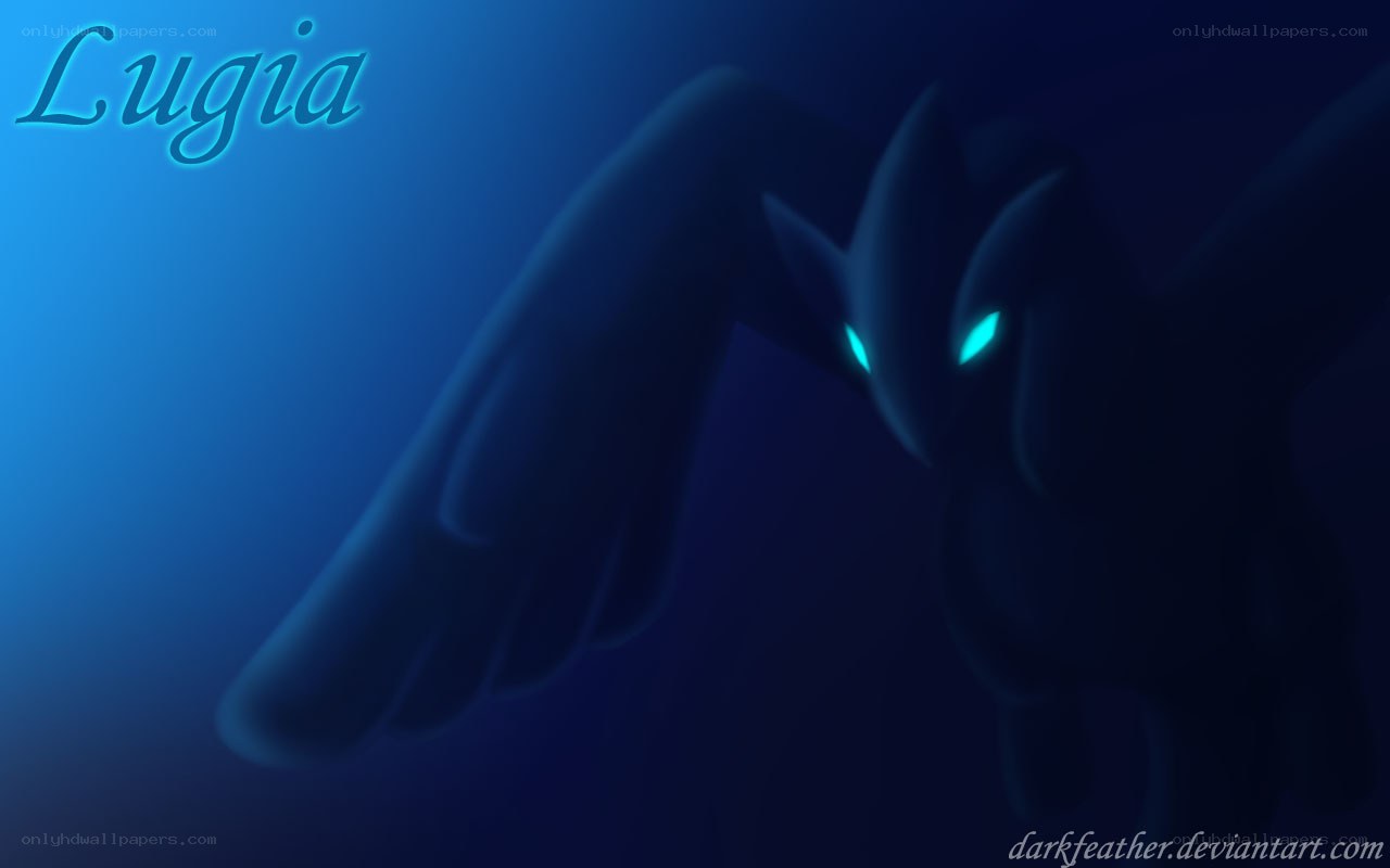Lugia in the dark