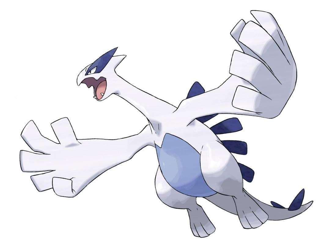 Lugia Pokémon artwork