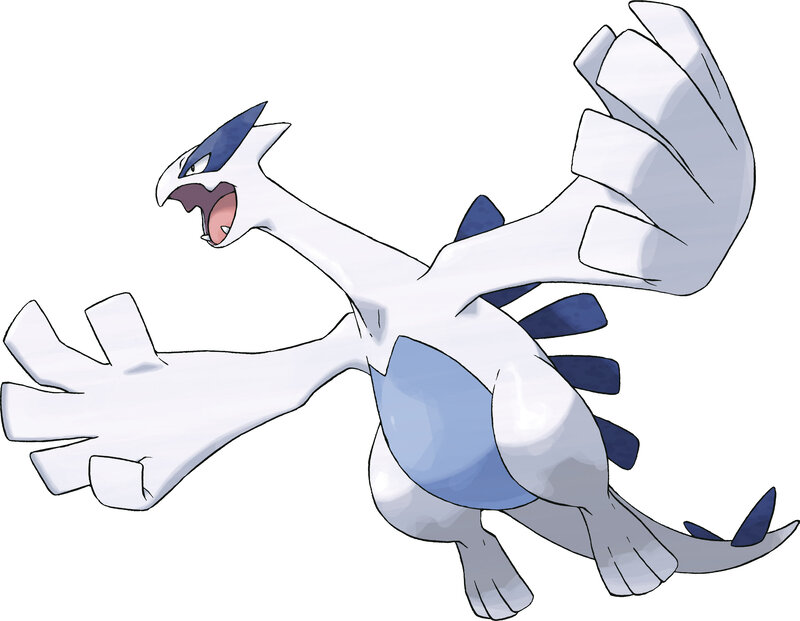 Lugia Pokémon artwork