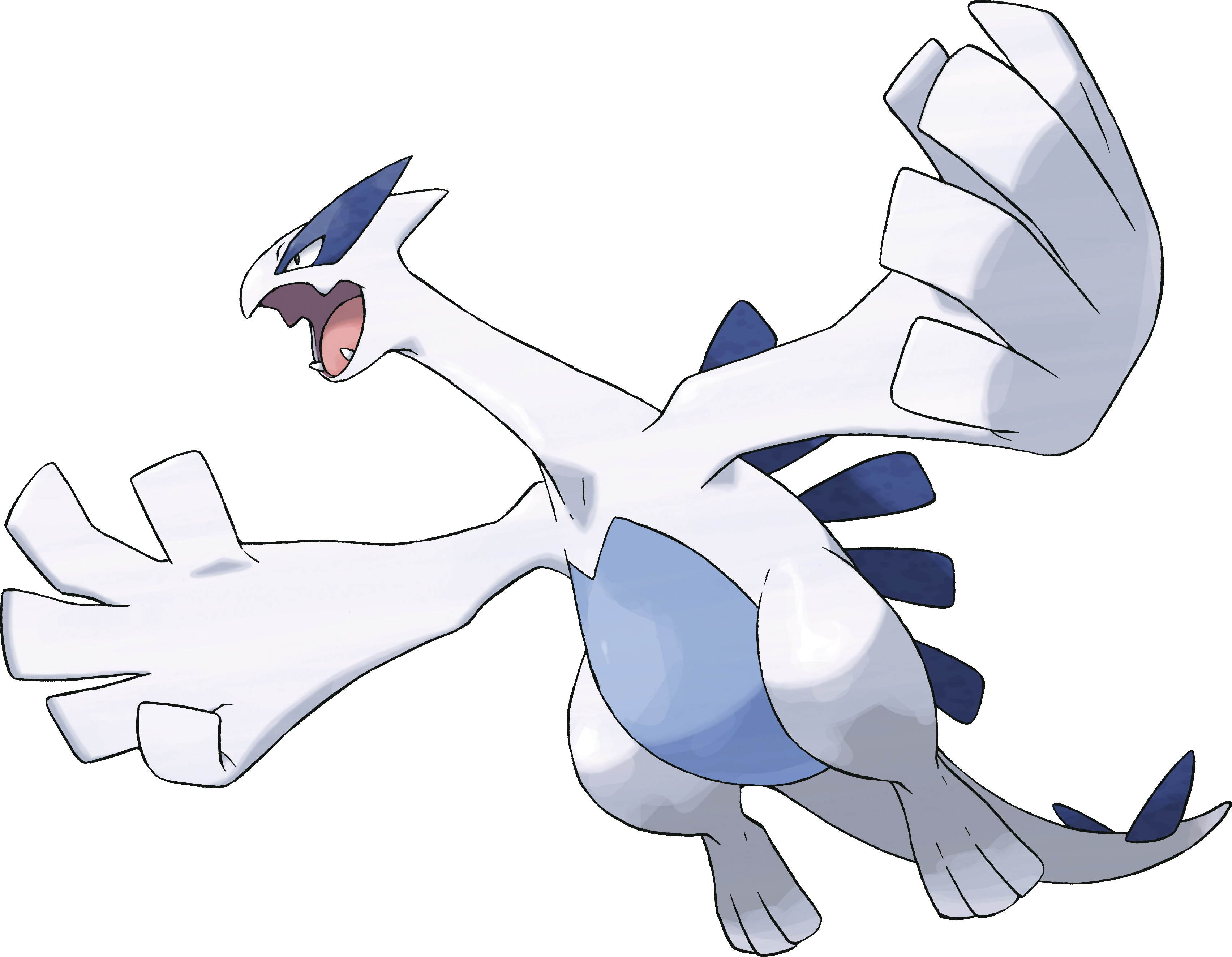Lugia Pokémon artwork