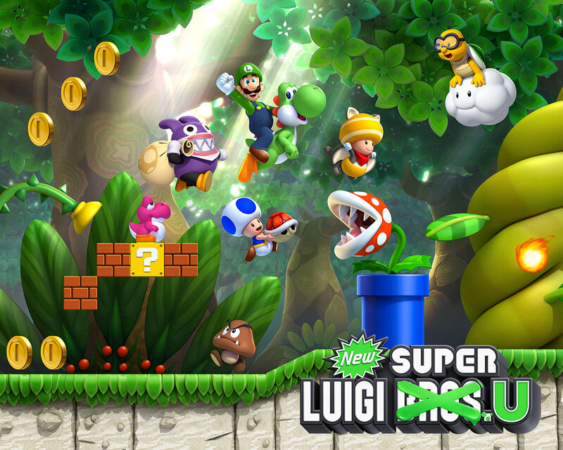 Luigi and Friends in Forest