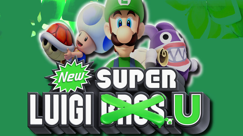 Luigi and Friends in Game Art