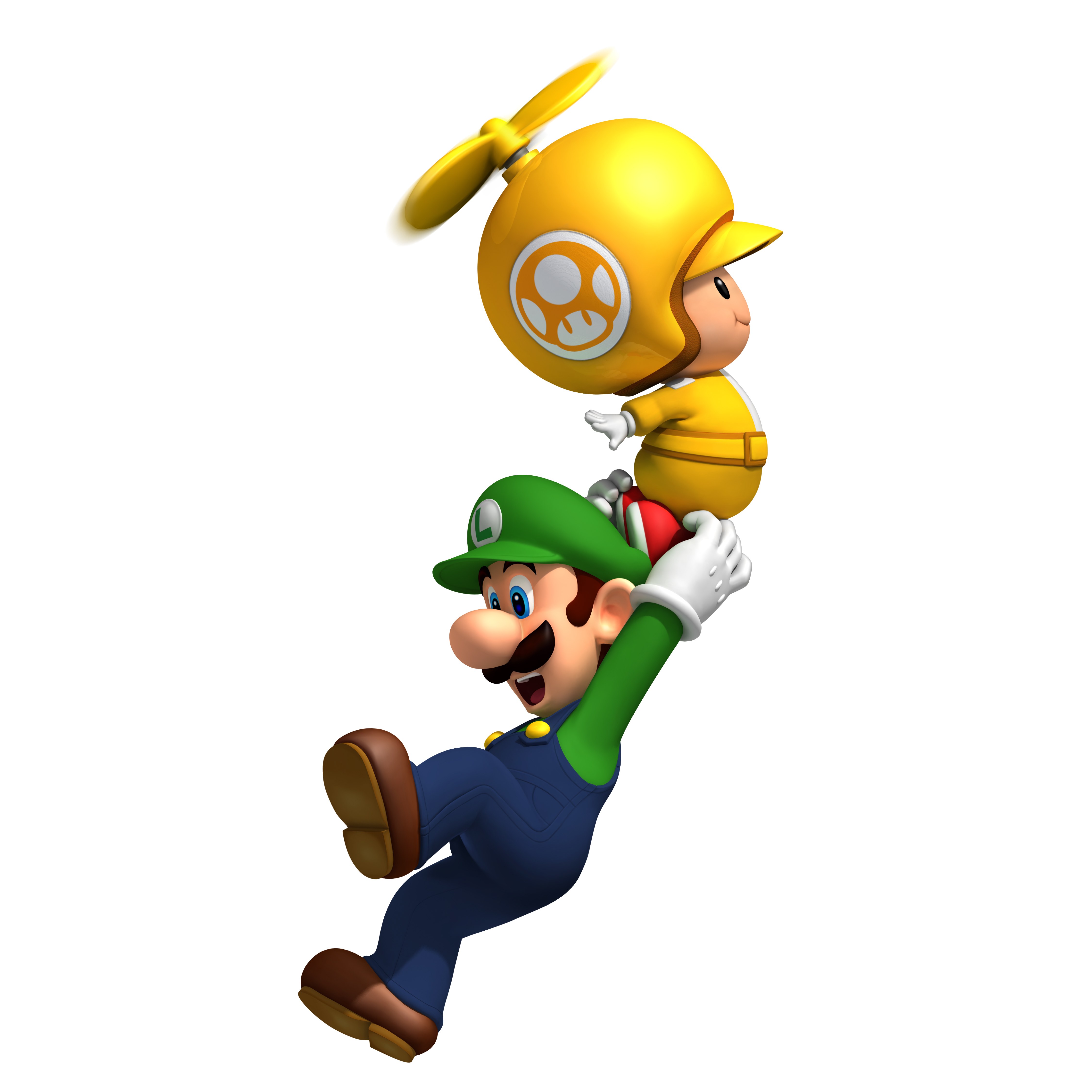 Luigi and Propeller Mario