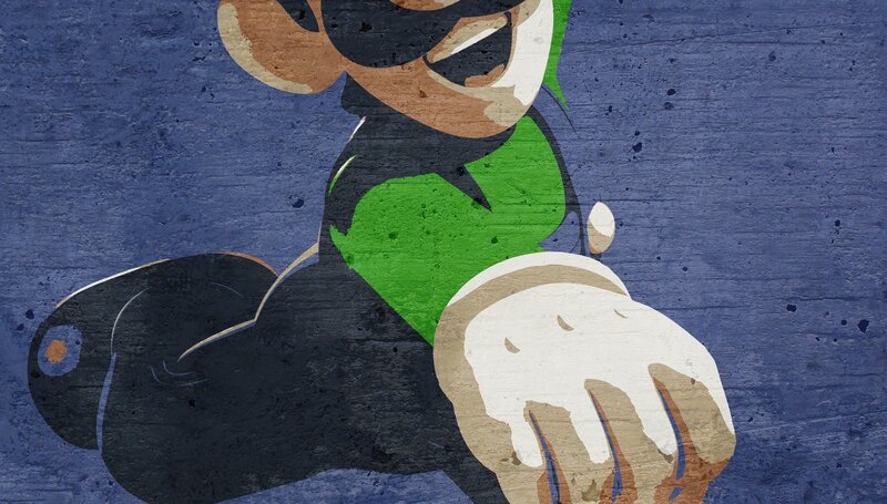 Luigi Character Art
