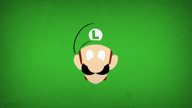 Luigi Character Head — Green