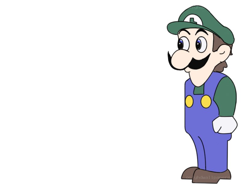 Luigi character illustration