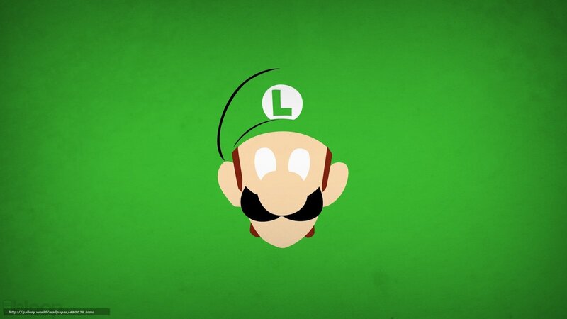 Luigi character portrait