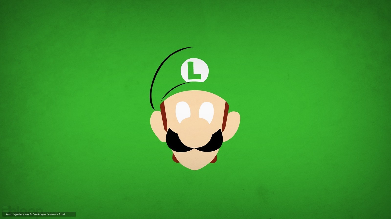 Luigi character portrait